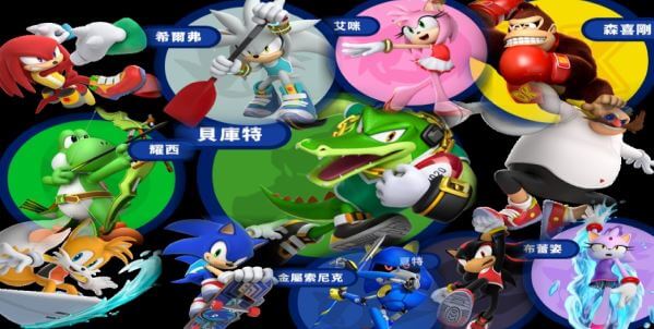 game.gnlore.com /《瑪利歐 & 索尼克 AT 2020東京奧運 (Mario and Sonic at the Olympic Games Tokyo 2020》音速小子/超音鼠  角色