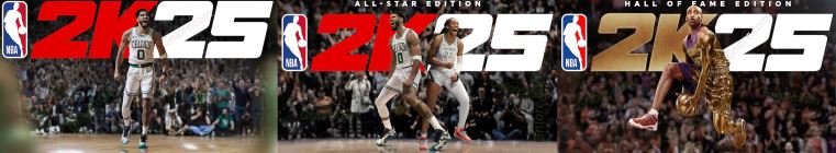 NBA 2K25，版本封面圖