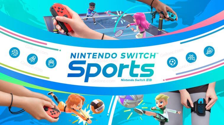 Nintendo Switch 運動,盒裝版,腕帶,腿部固定帶